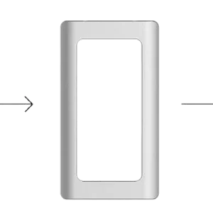 Grandstream GDS3710 In-Wall Mounting Kit Access Control — buy in Malaysia | MYITG